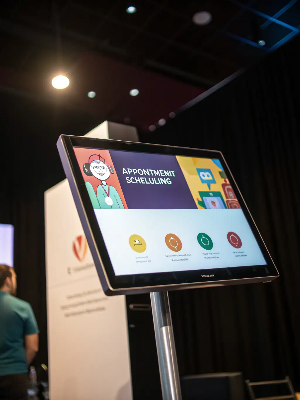 A voice bot scheduling appointments for a beauty salon over the phone, seamlessly integrating with the salon's calendar.